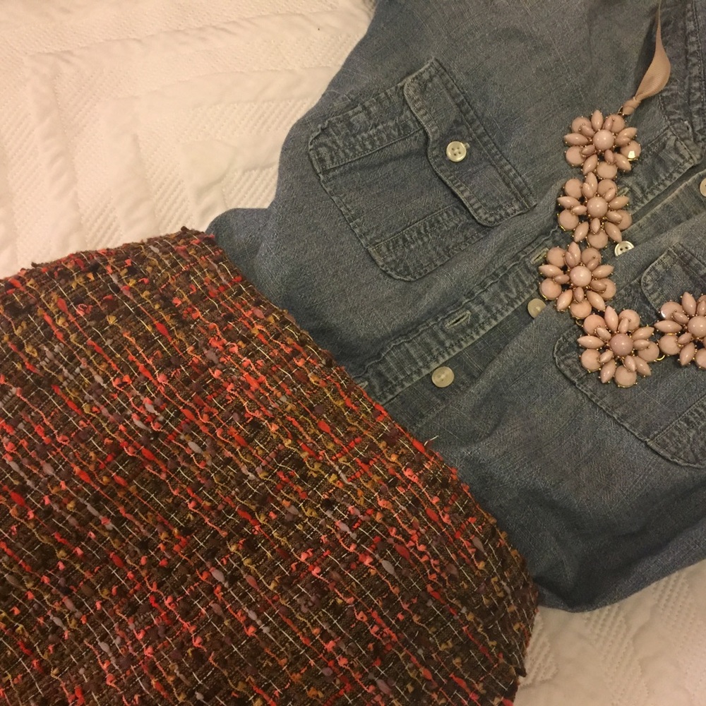 This J.Crew pencil skirt goes with EVERYTHING!