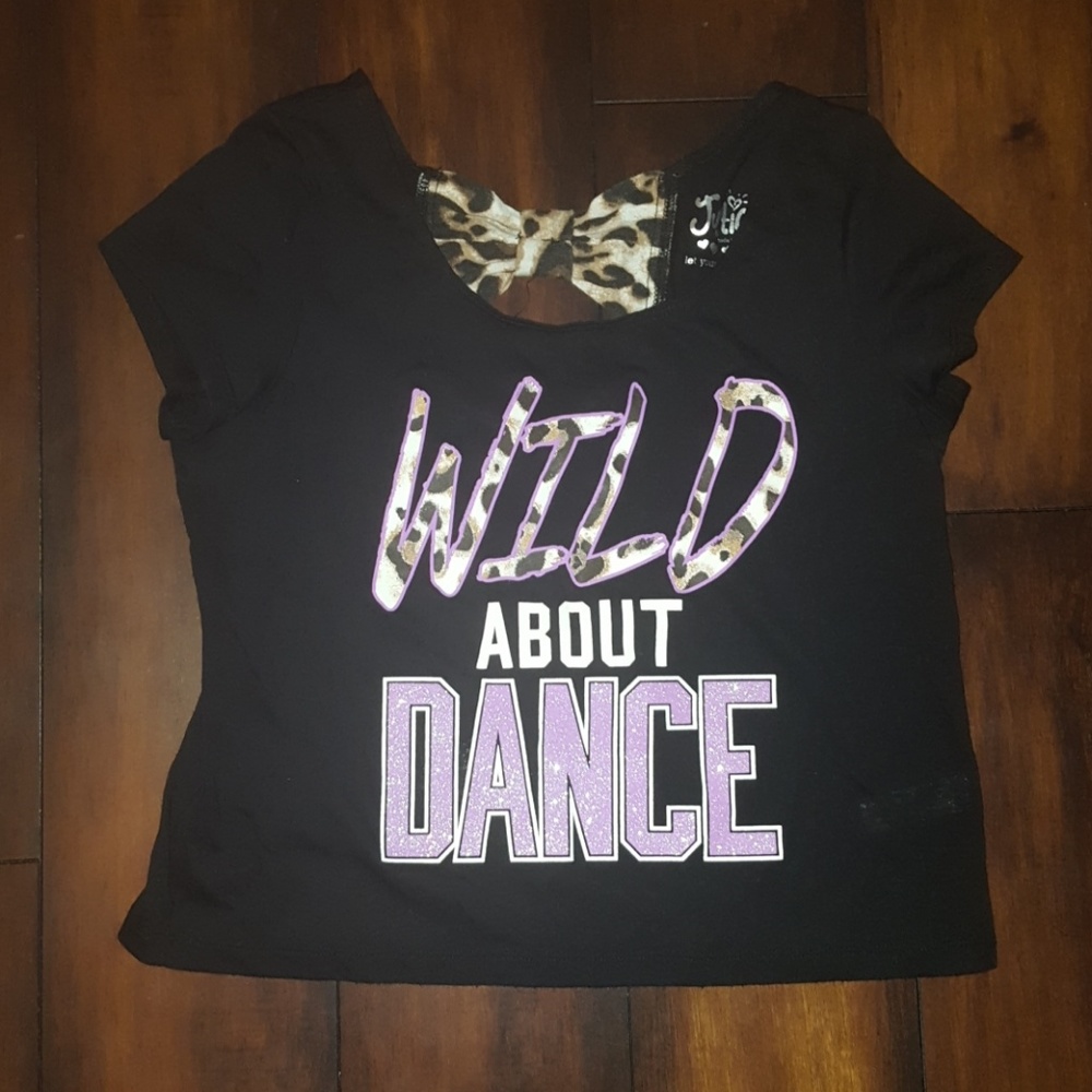 Girl's Justice dance top. Size 14