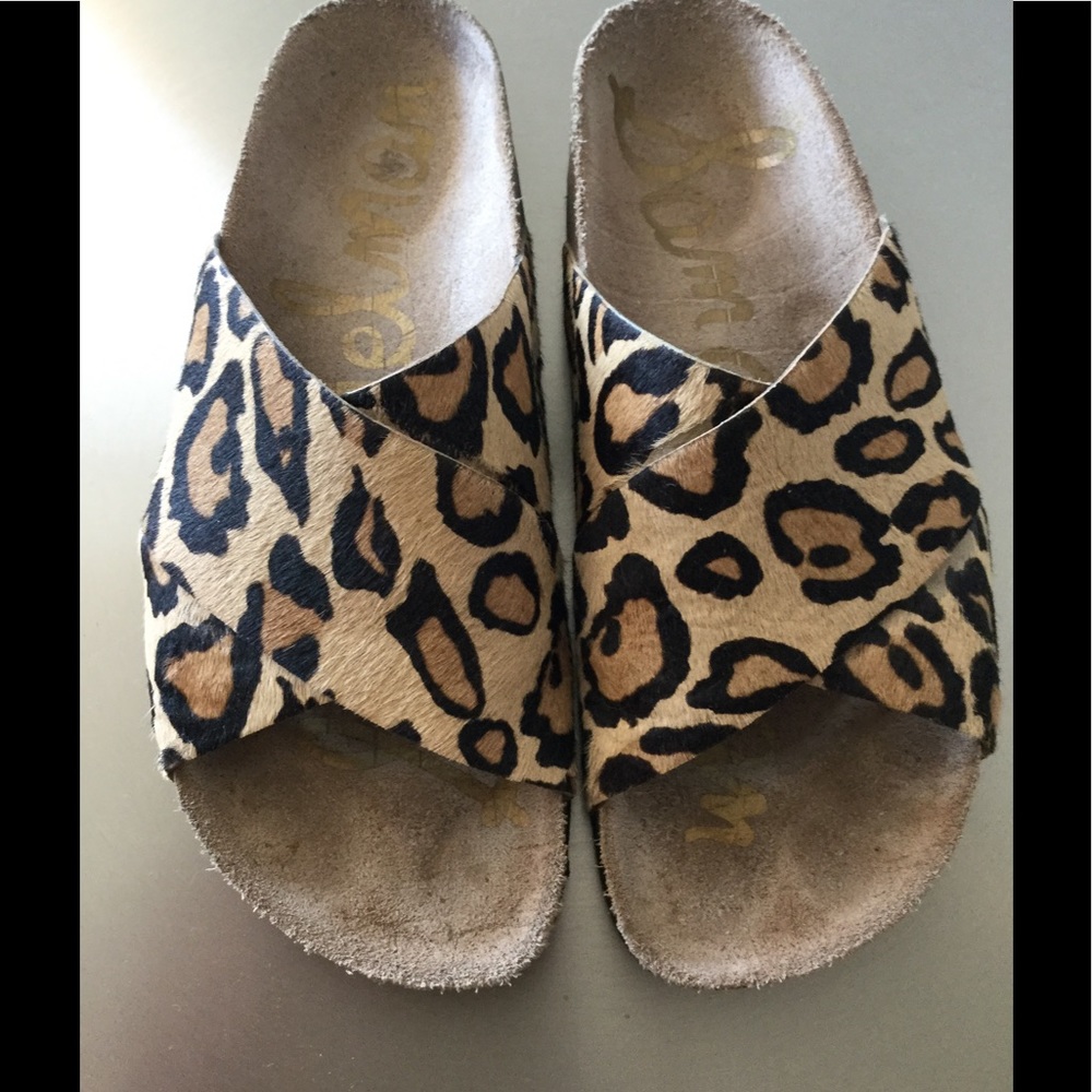 Sam Edelman Cheetah slide