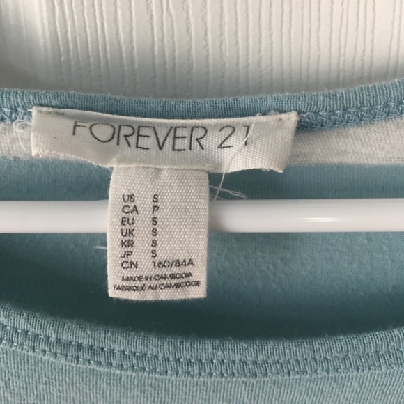 forever 21 striped long sleeve - Picture 3 of 3