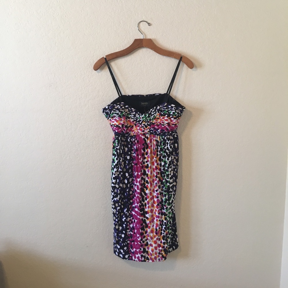 Strapless Laundry by Shelli Segal cocktail dress
