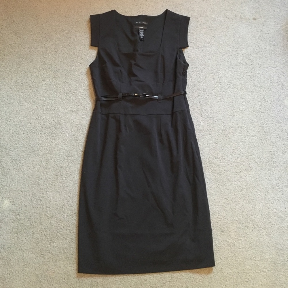 Black Apostrophe Dress