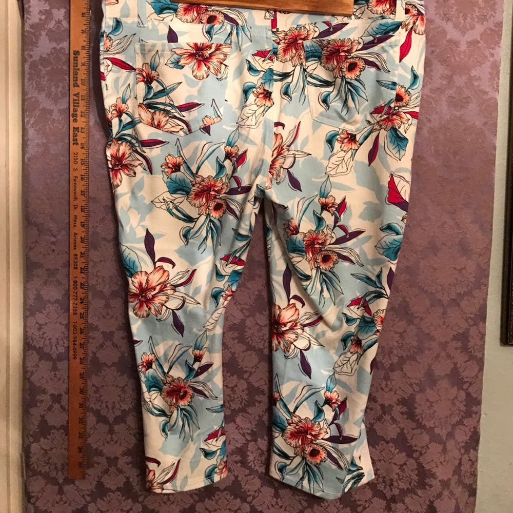 ❤️Sold❤❤❤Faded Glory jeggings capris 2x