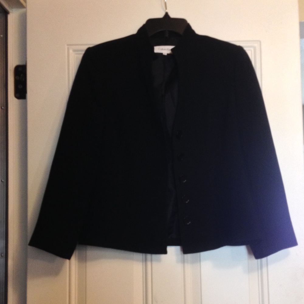 Calvin Klein Blue Coat