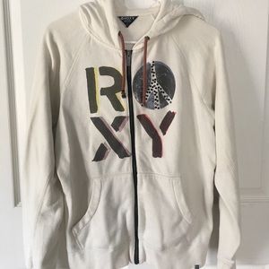 roxy zip-up hoodie