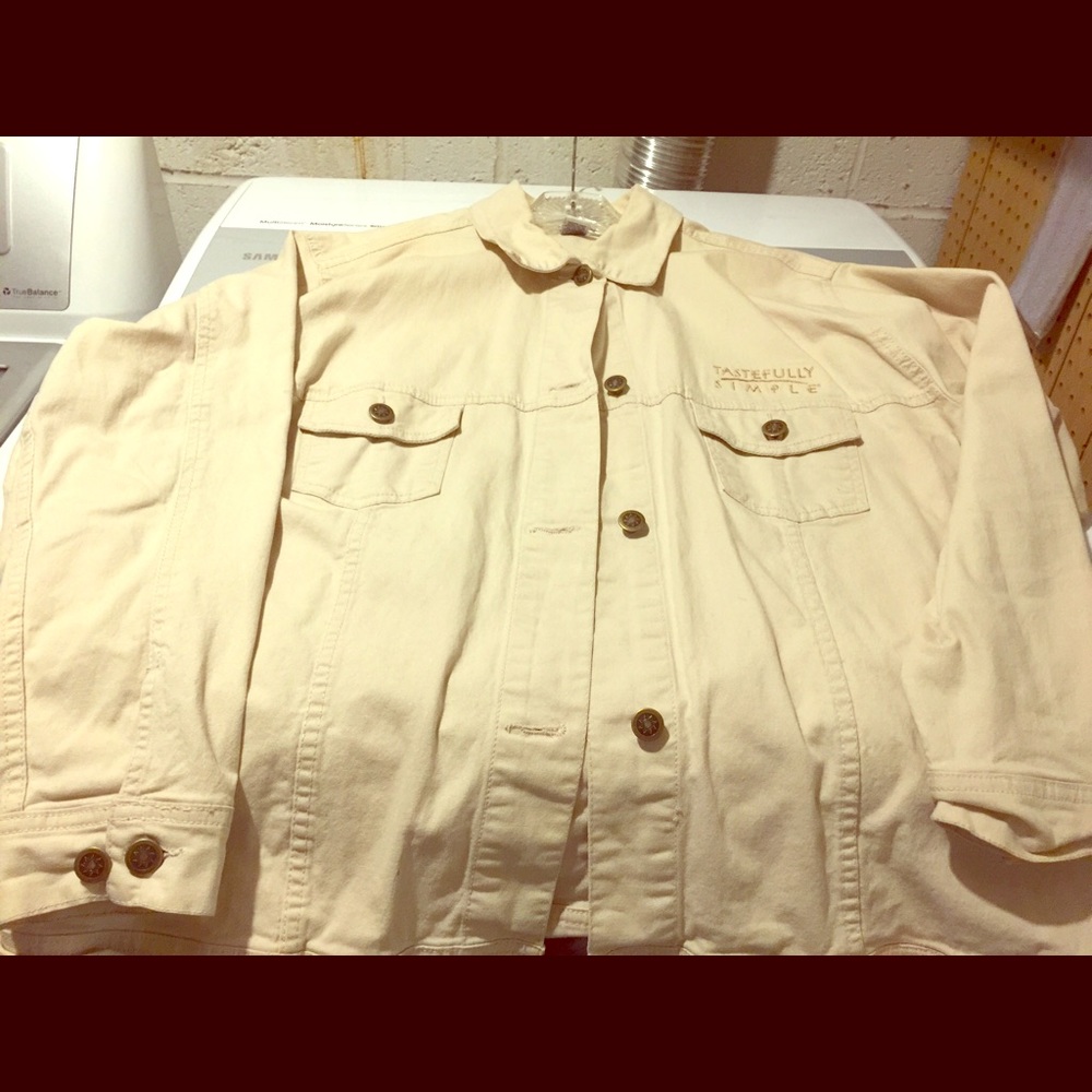 Tastefully Simple Consultant Jean Jacket