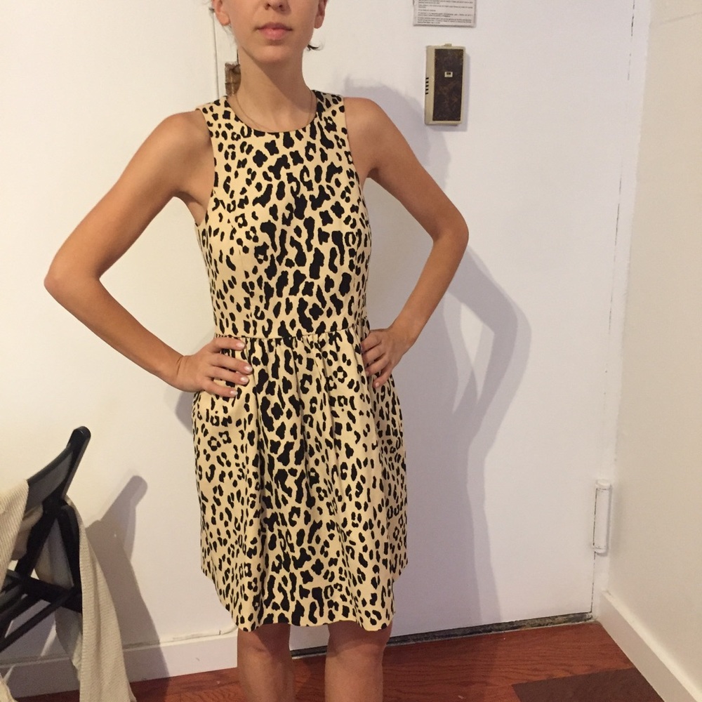 4Collective Animal Print Dress Size 0.