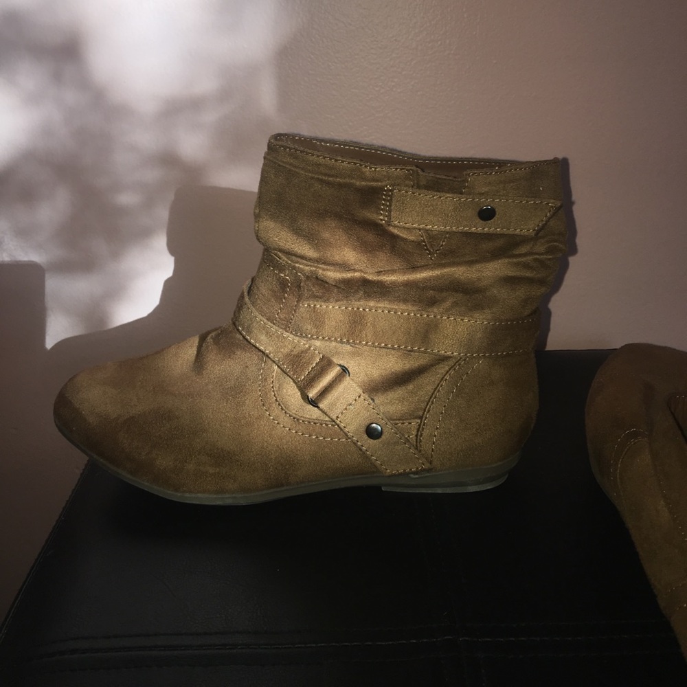 Suede Boots (brand new)