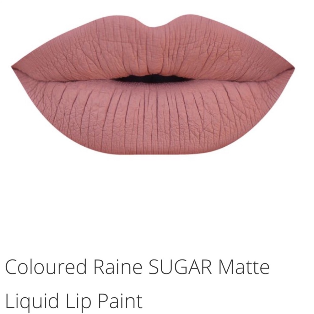 Coloured Rain Matte Liquid Lip Paint  Sugar ❌Trade