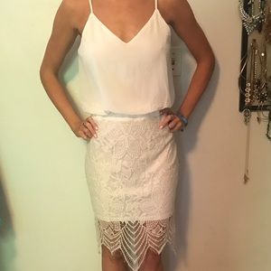 White dress nwt