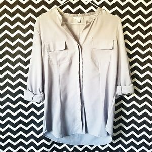 Calvin Klein 3/4 sleeve dress shirt