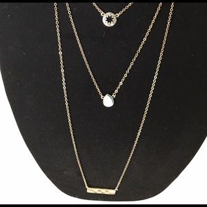 🎈Antique brass necklace