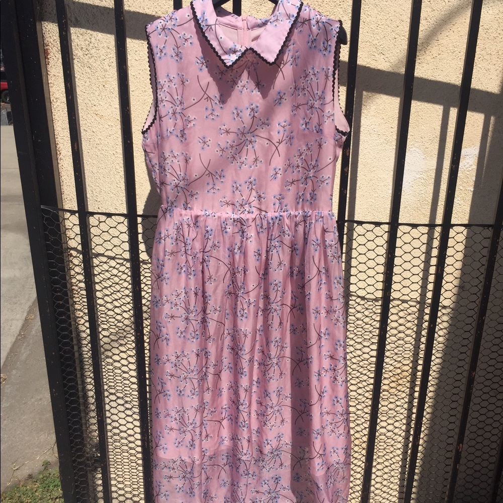 Floral Print long dress ,