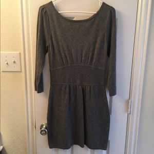 Express Grey Sweater Dress