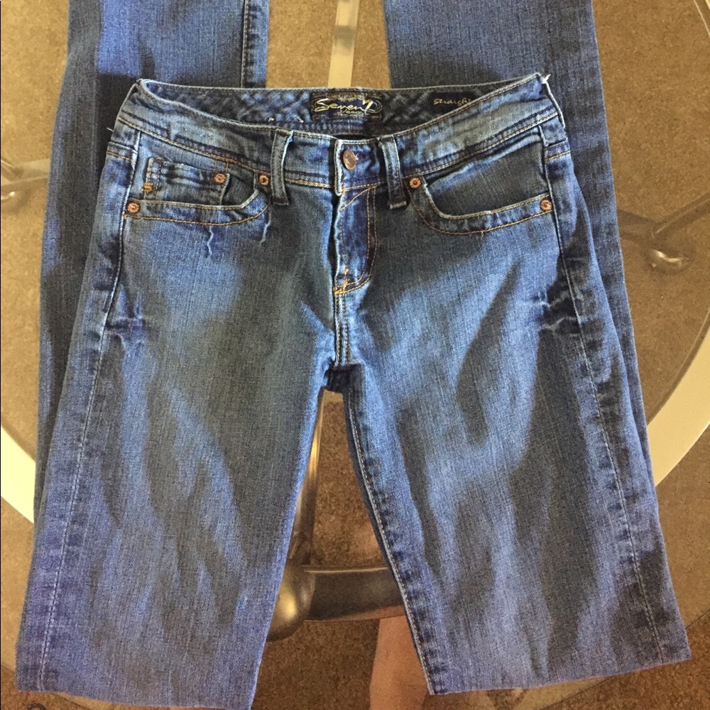 straight seven jeans