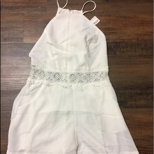 White romper