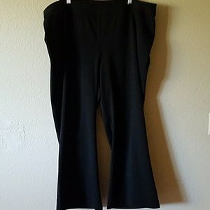 Lane Bryant 22/24 Black stretch bootcut pant