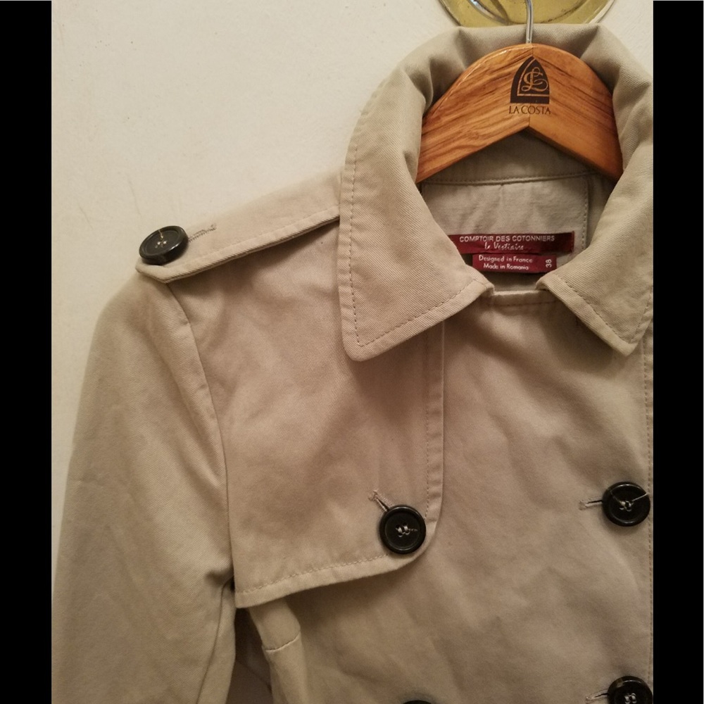 Comptoir des cotonniers la vestiere trench coat 38 - Picture 4 of 7