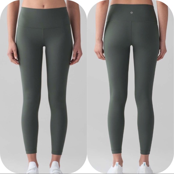 lululemon athletica Pants - NWT DKFR GREEN LULULEMON WUNDER UNDER TIGHT - 10