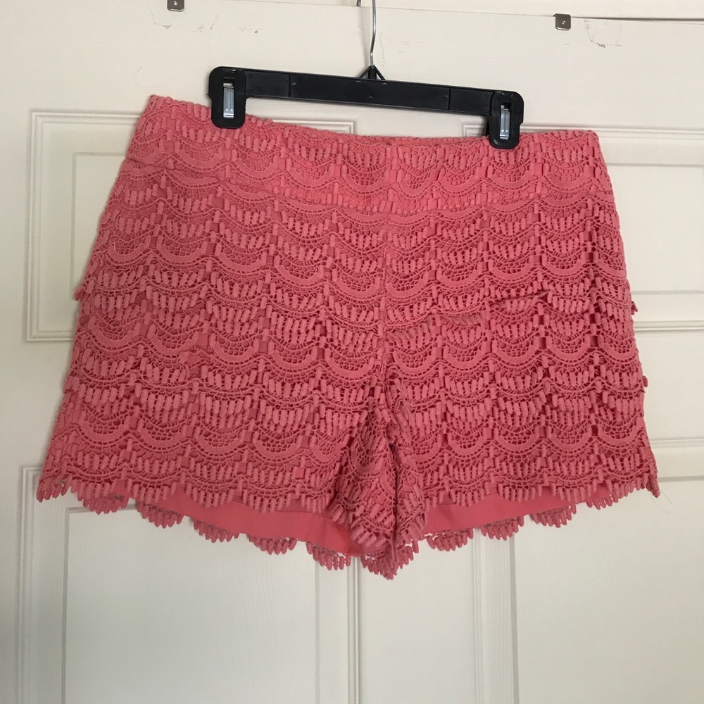 LOFT crochet knit short