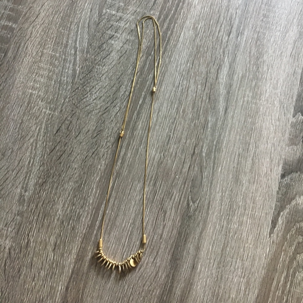 adjustable gold coin necklace