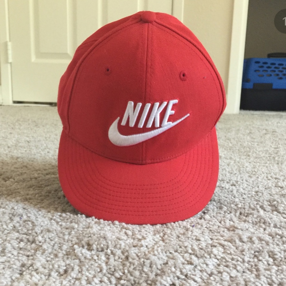 Red Nike True SnapBack
