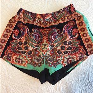 NWOT Boutique Silky Shorts - Size S