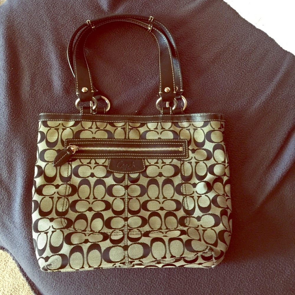 Black Coach tote