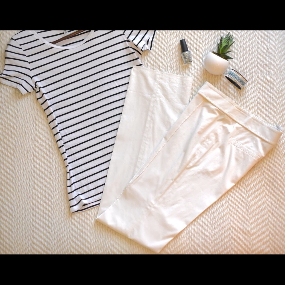 ¡SALE! Emporio Armani Slacks • White