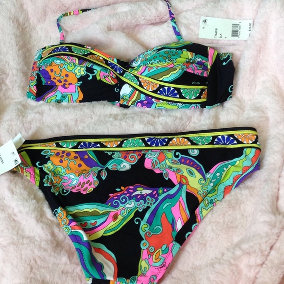 TRINA TURK resort wear bikini $148 size 4 NWT - Picture 2 of 6