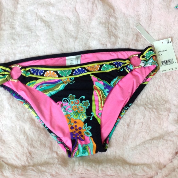 TRINA TURK resort wear bikini $148 size 4 NWT - Picture 5 of 6