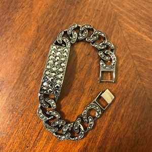 Men Bling Hip Hop Iced Link CZ Bracelet