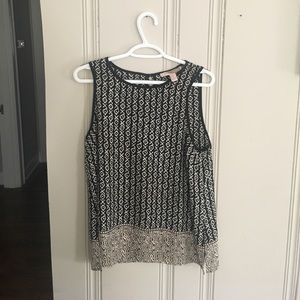patterned tank top