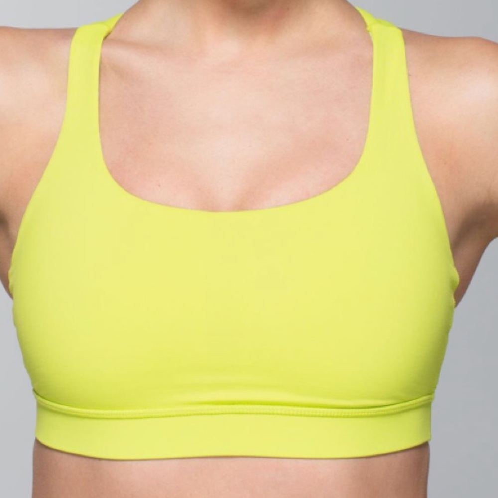 NWT SPLIT PEA LULULEMON ENERGY BRA -- Various size - Picture 2 of 5