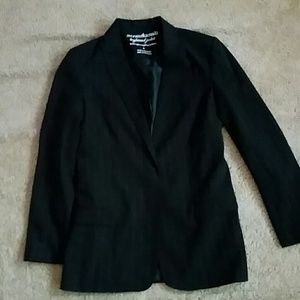 Pinstripe Boyfriend Blazer