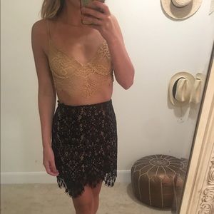 For love and lemons Bat your lashes lace Bra