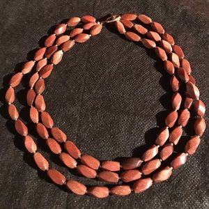 Genuine Aventurine necklace Mint condition 16"