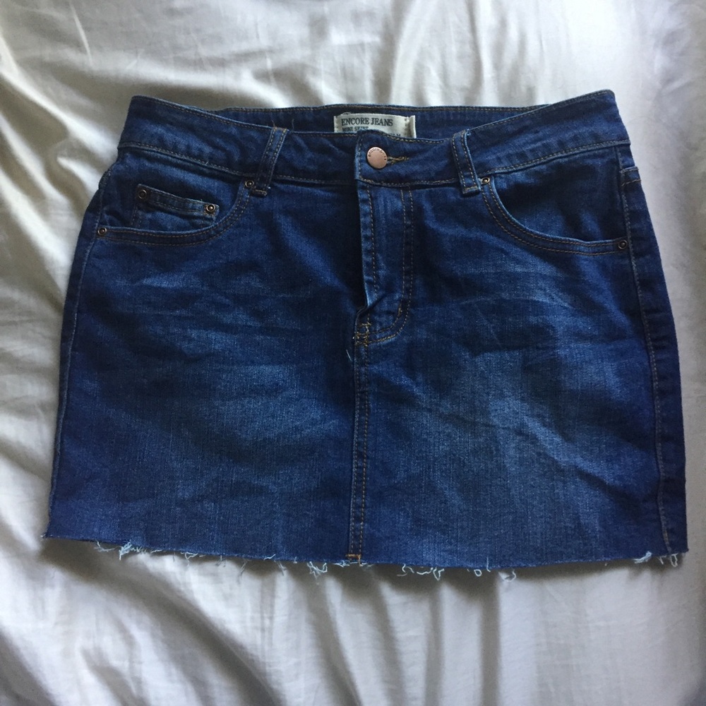 Denim Jean Skirt