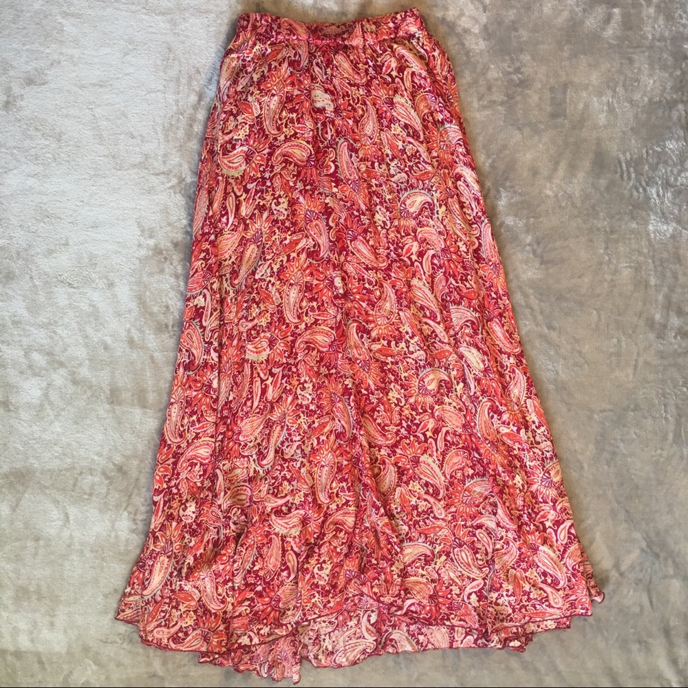 BILLABONG Days Off Paisley Maxi Skirt