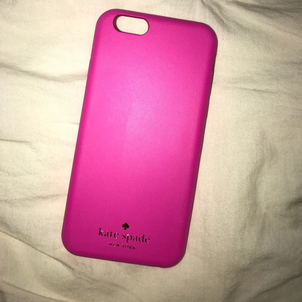 KATE SPADE iPHONE 6 LEATHER CASE - NEVER BEEN USED
