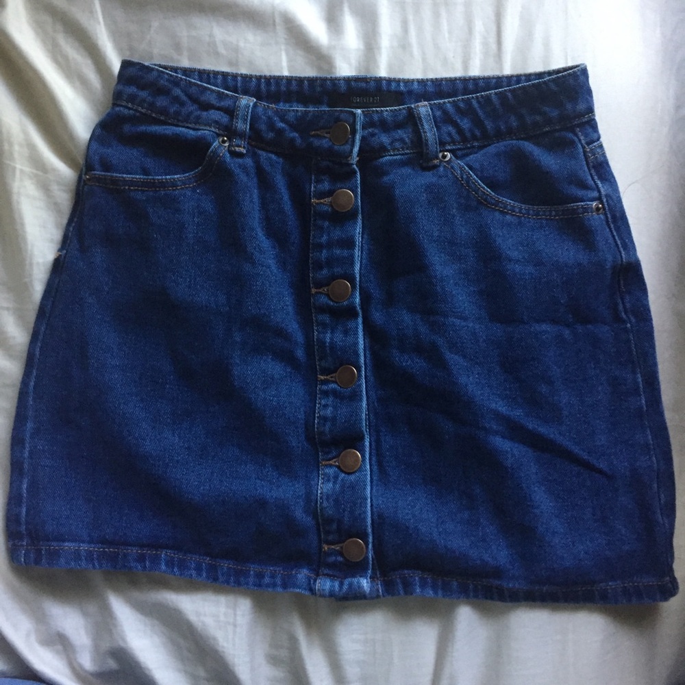 Denim Jean Skirt