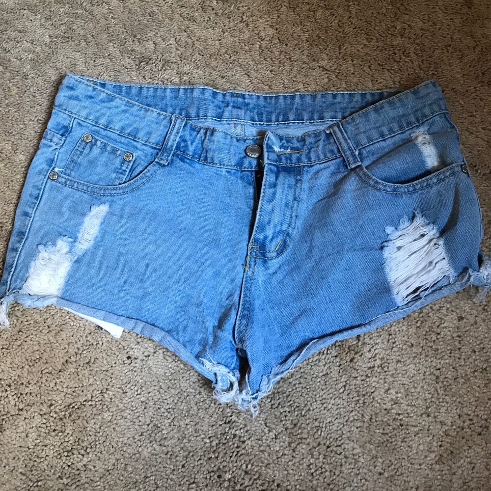 jean shorts