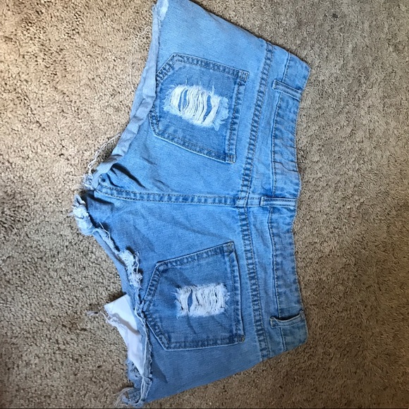 jean shorts - Picture 2 of 3