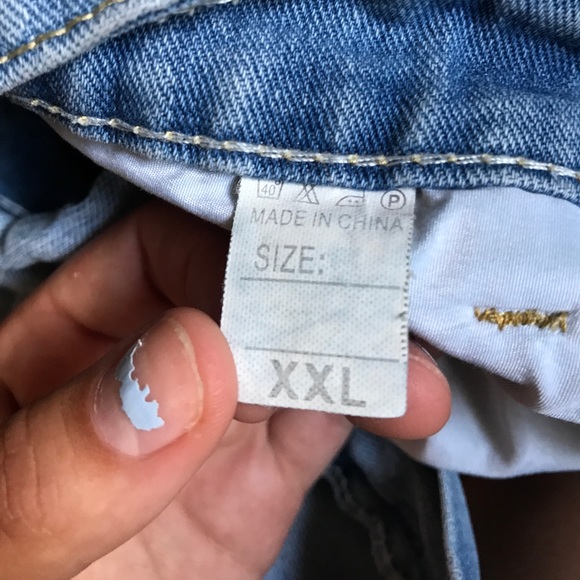 jean shorts - Picture 3 of 3