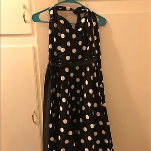 Halter Polka Dot Dress