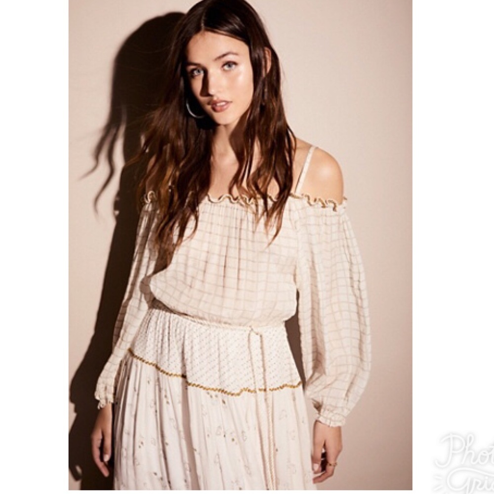 🎈Free People Esmerelda Maxi Dress - Ivory