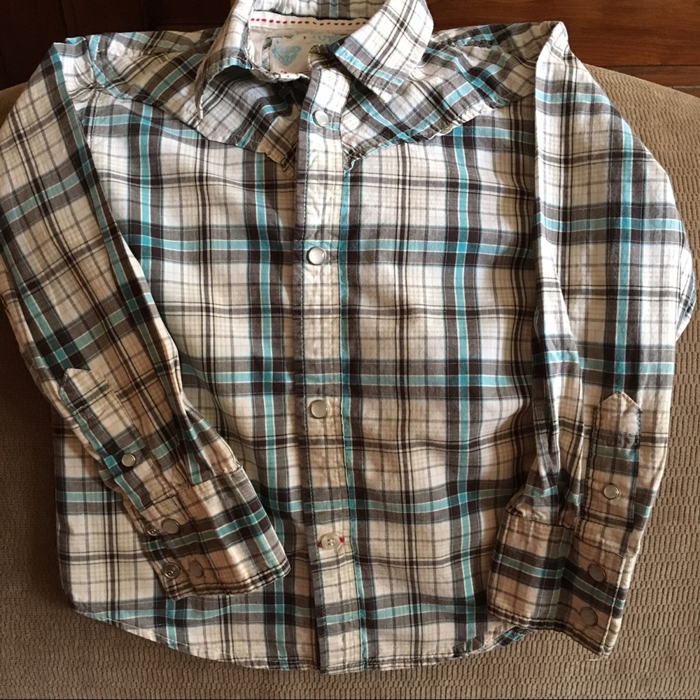Guess Boys Cowboy Shirt Size 5/6