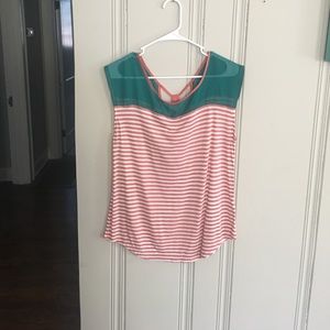 striped blouse