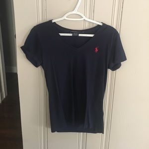 polo v neck shirt