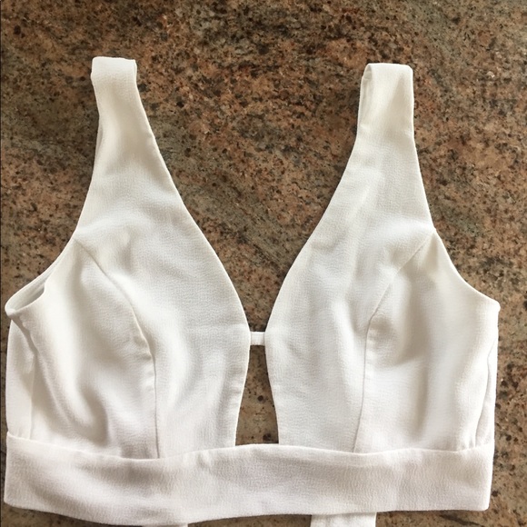 White& Blue crop top bundle!!!! - Picture 3 of 8